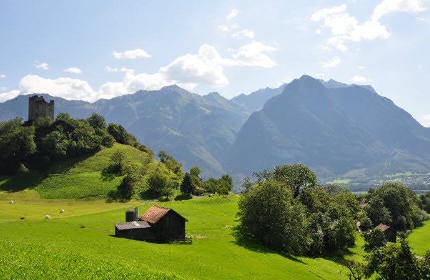 Burgruine Wartau, Wartau, Switzerland, Switzerland